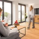 Apartman Im Chaletstil Schlossblick 51 Qm Wellness Fitness Sauna Bergroedelhof Feilitzsch
