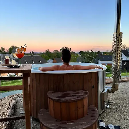 Im Chaletstil Schlossblick 51 Qm Wellness Fitness Sauna Bergroedelhof