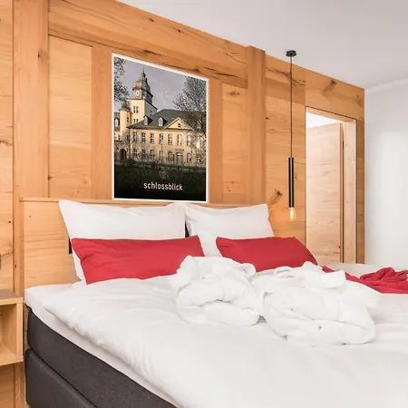 Im Chaletstil Schlossblick 51 Qm Wellness Fitness Sauna Bergroedelhof Lejlighed *